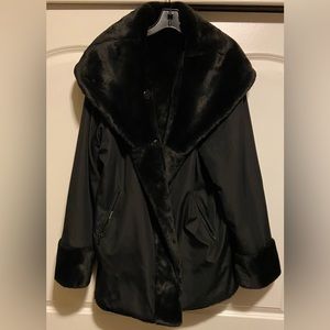 Faux Fur XL Reversible Women’s Coat